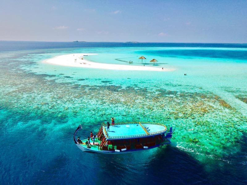 Sunrise By White Sand Dhigurah Dhigurah  Zewnętrze zdjęcie
